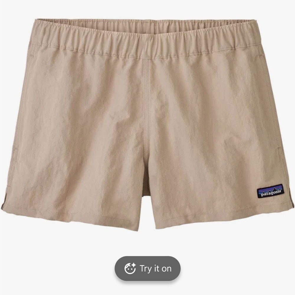 Patagonia Baggies Shorts Oar Tan Large
